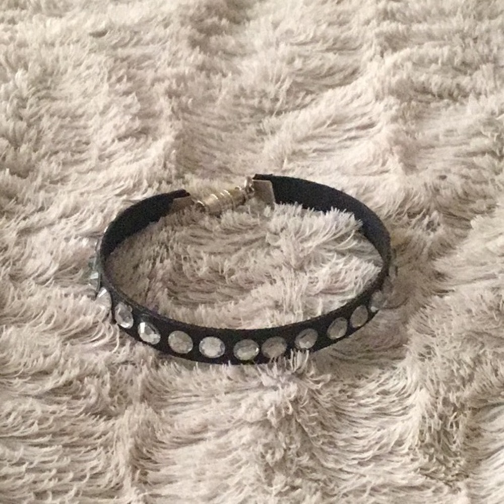 Swarovski crystal wrap bracelet.